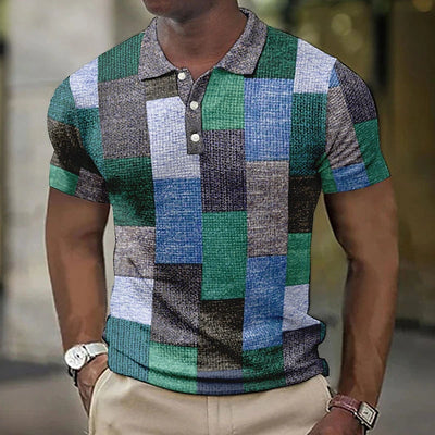 Rafael | Multicoloured polo in a modern style