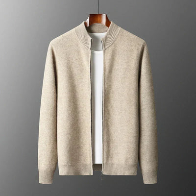 Old Money | Cashmere Zip Jacket