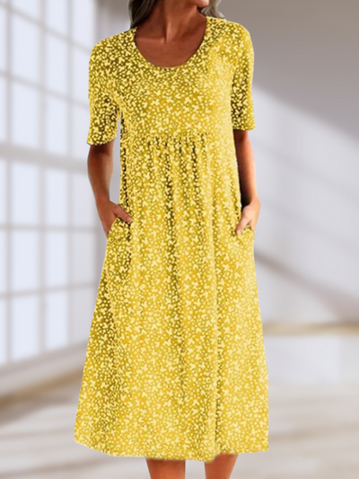 Lilo Summer Dress with Flowers