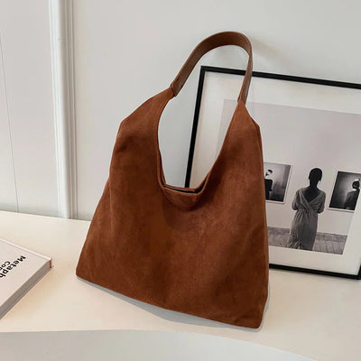 Jada  Suede Tote Bag