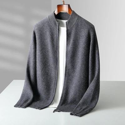 Old Money | Cashmere Zip Jacket