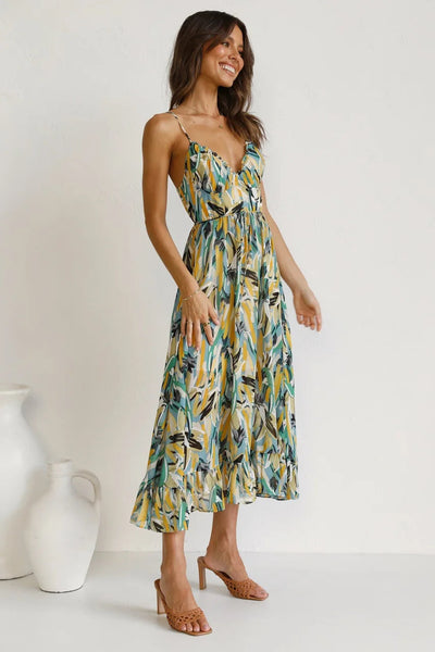 Serin  Printed Dress