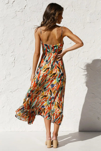 Serin  Printed Dress