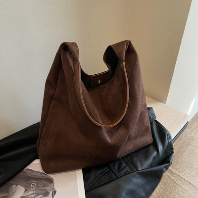 Jada  Suede Tote Bag