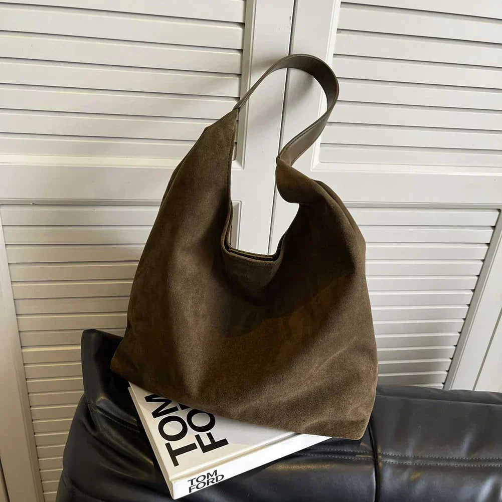 Jada  Suede Tote Bag