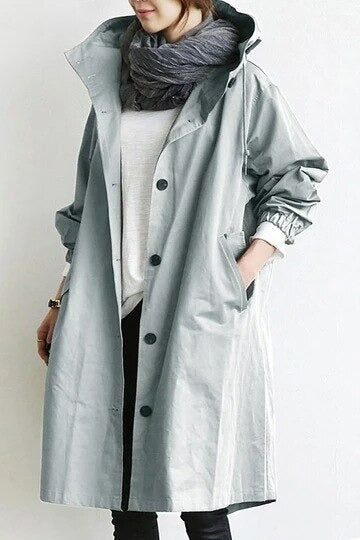 Mandy | Elegant Waterproof Trench Coat