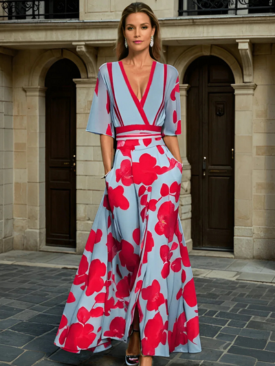 Kali  Milano Design Dress with Sleeves
