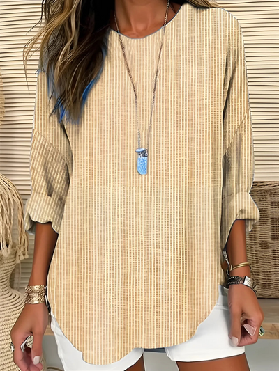 Ria Trendy Striped Blouse
