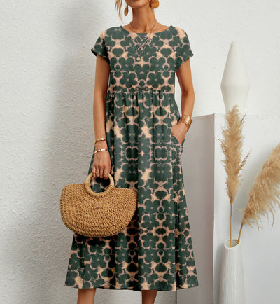 Sivan Elegant Floral Dress