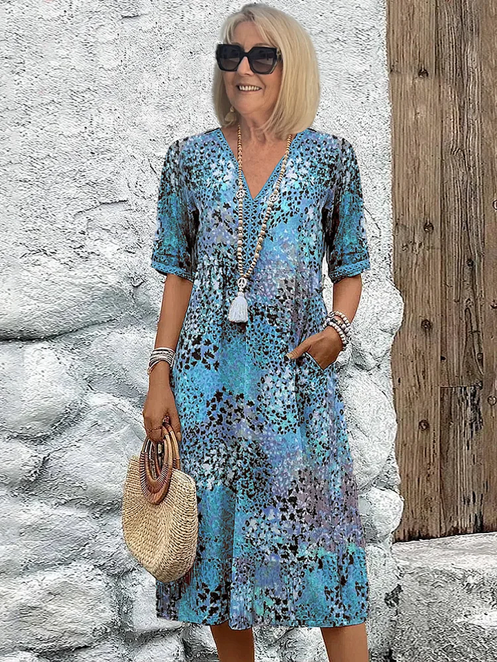 Leah  Lively Midi Dress