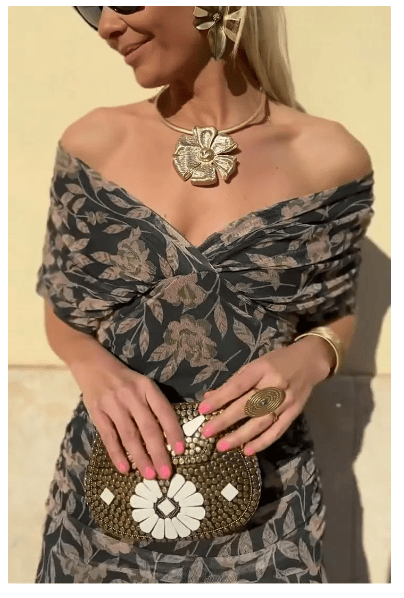 Serena™ | Floral Off-Shoulder Maxi Dress