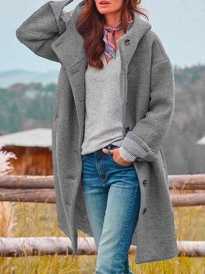 Audrey | Comfortable Buttoned Outer Jacket