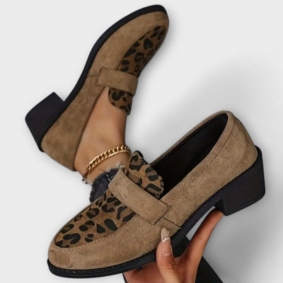 Carla | Elegant Leopard Print Shoes