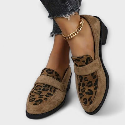 Carla | Elegant Leopard Print Shoes