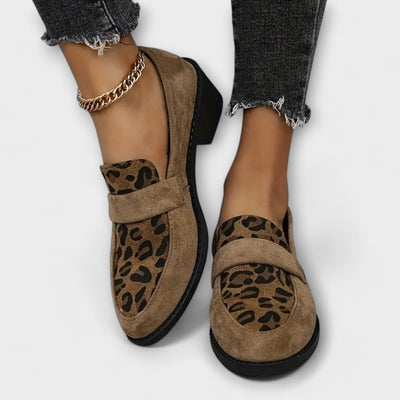 Carla | Elegant Leopard Print Shoes