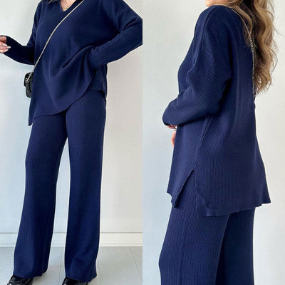 Erin | Casual Two-Piece V-Neck Set