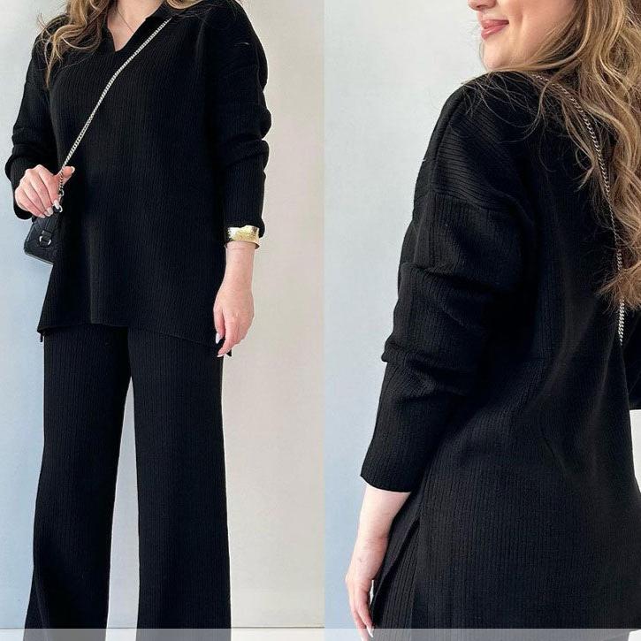 Erin | Casual Two-Piece V-Neck Set