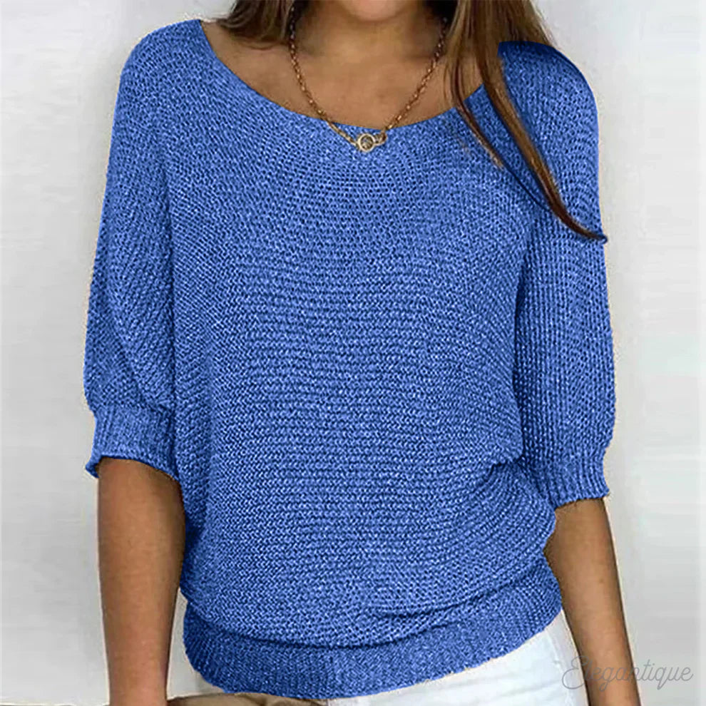 Luigia - Elegant Knitted Jumper