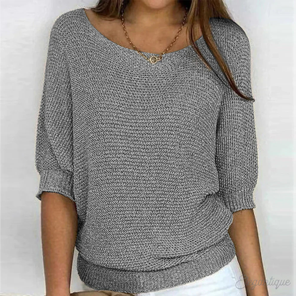 Luigia - Elegant Knitted Jumper