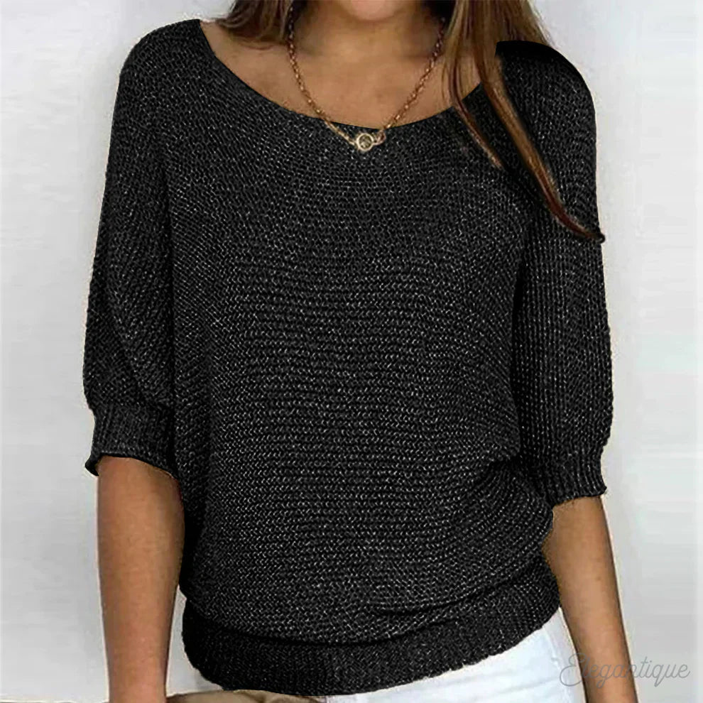 Luigia - Elegant Knitted Jumper