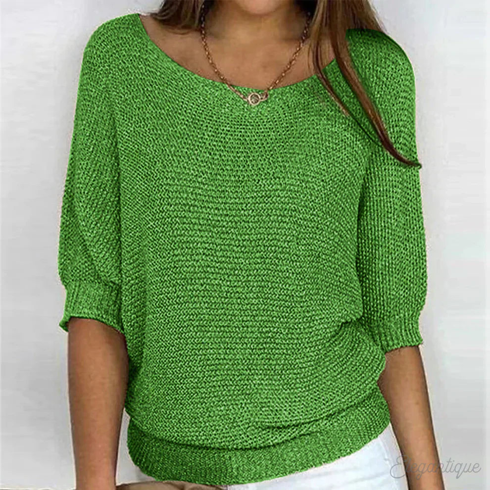Luigia - Elegant Knitted Jumper