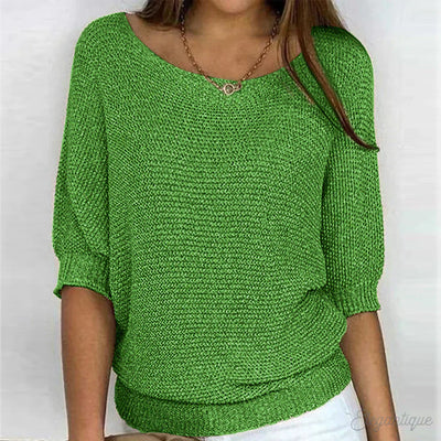 Luigia - Elegant Knitted Jumper