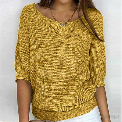 Luigia - Elegant Knitted Jumper