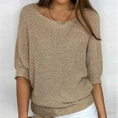 Luigia - Elegant Knitted Jumper