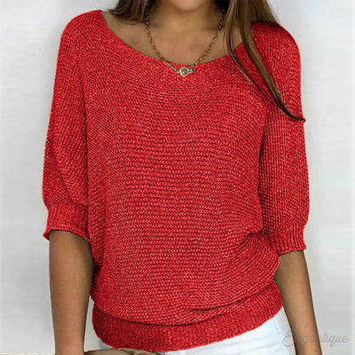 Luigia - Elegant Knitted Jumper